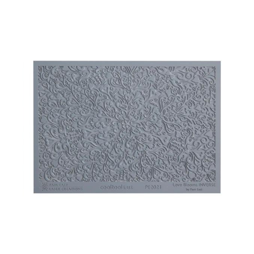 Pam East Texture Mat - Love Blooms Inverse - 264-PE2021